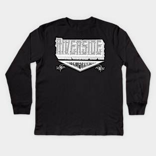 Vintage Riverside, CA Kids Long Sleeve T-Shirt